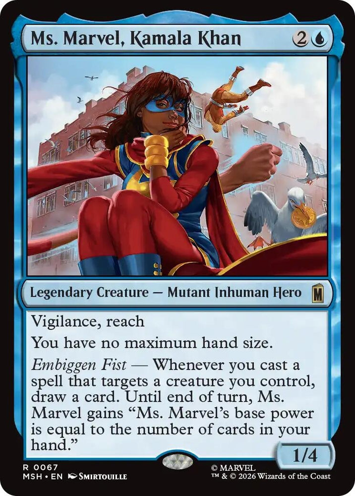 Image for Ms. Marvel, Kamala Khan (67) (Marvel Super Heroes) - Magic: The Gathering