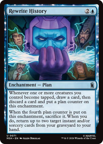 Image for Rewrite History (71) (Marvel Super Heroes) - Magic: The Gathering