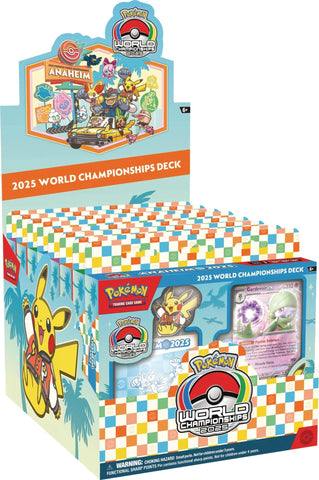 Image for 2025 World Championship Deck Display - Pokemon