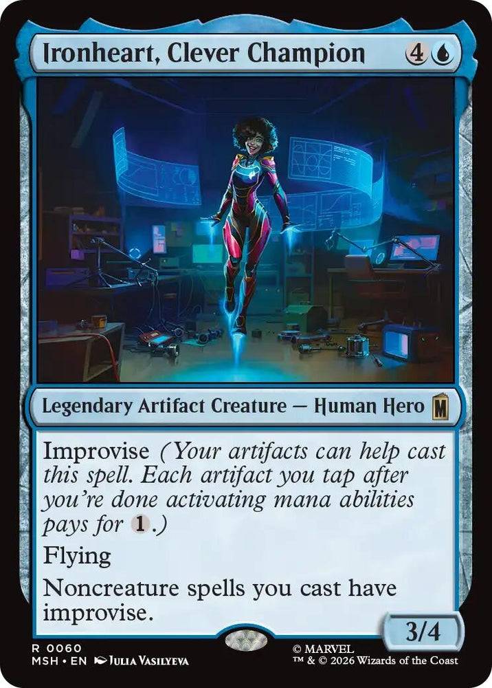 Image for Ironheart, Clever Champion (60) (Marvel Super Heroes) - Magic: The Gathering