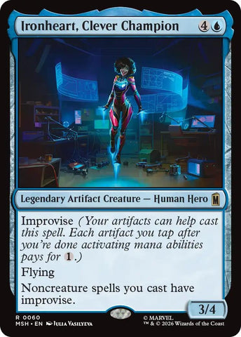 Image for Ironheart, Clever Champion (60) (Marvel Super Heroes) - Magic: The Gathering