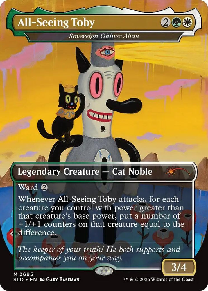 Image for All-Seeing Toby - Sovereign Okinec Ahau (2695) (Secret Lair Drop Series) - Magic: The Gathering
