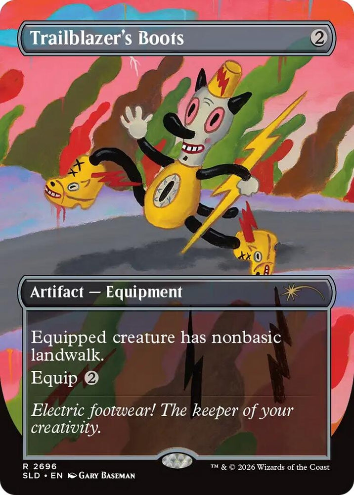 Image for Trailblazer's Boots (2696) (Secret Lair Drop Series) - Magic: The Gathering