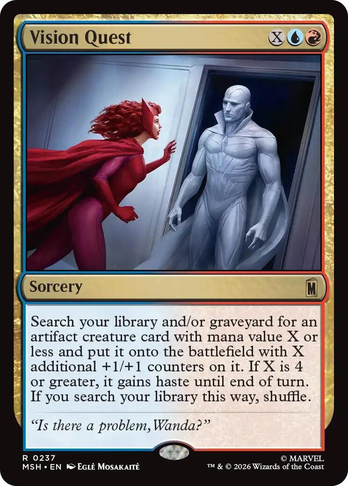 Image for Vision Quest (237) (Marvel Super Heroes) - Magic: The Gathering