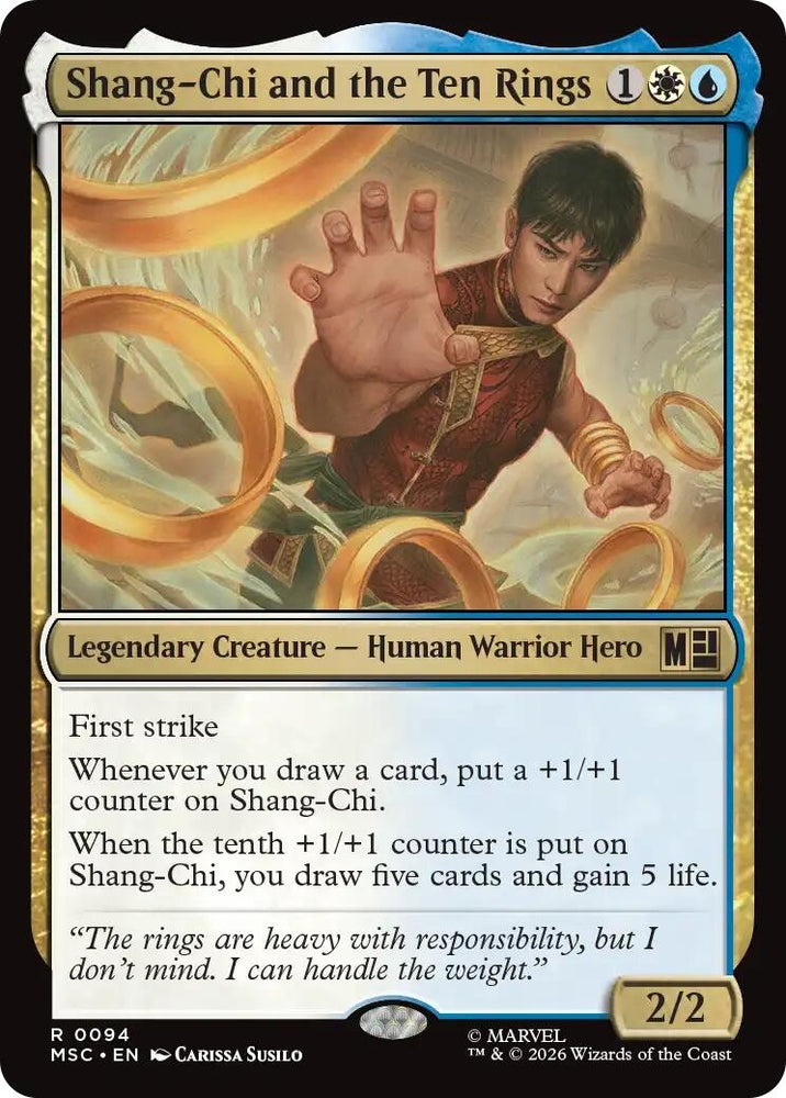 Image for Shang-Chi and the Ten Rings (Surge Foil) (94) (Commander: Marvel Super Heroes) - Magic: The Gathering