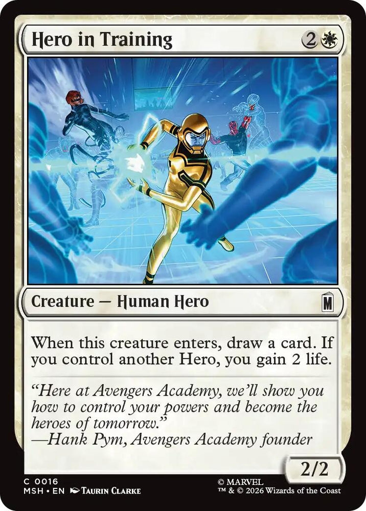 Image for Hero in Training (16) (Marvel Super Heroes) - Magic: The Gathering