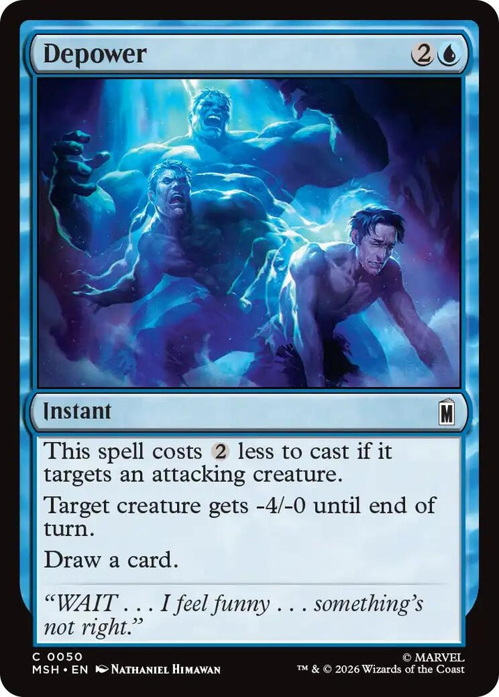 Image for Depower (50) (Marvel Super Heroes) - Magic: The Gathering