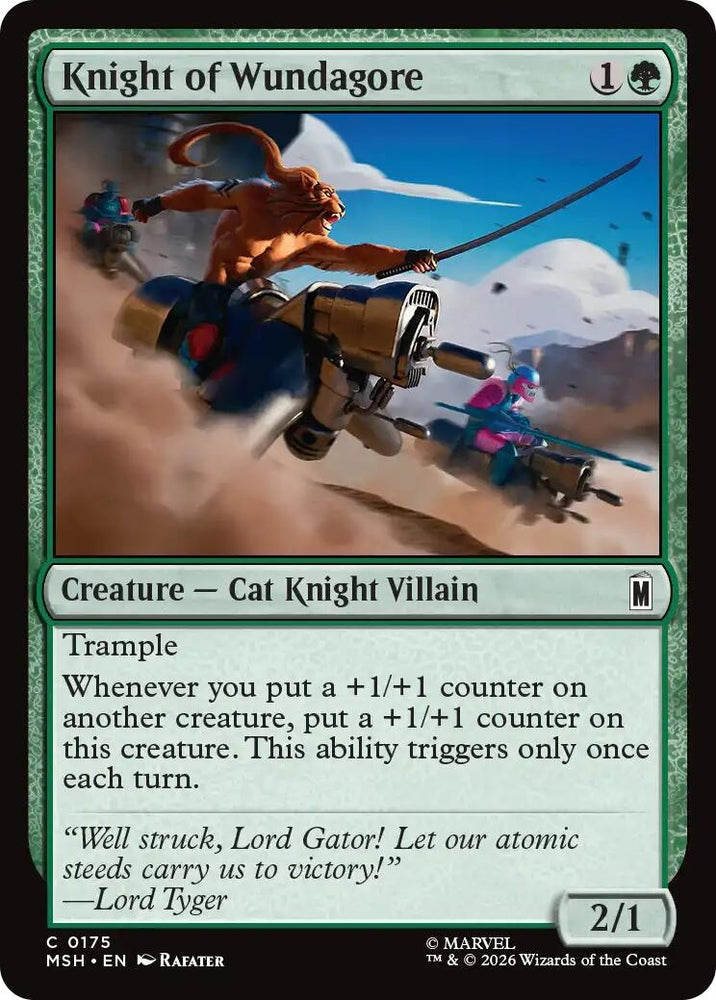 Image for Knight of Wundagore (175) (Marvel Super Heroes) - Magic: The Gathering