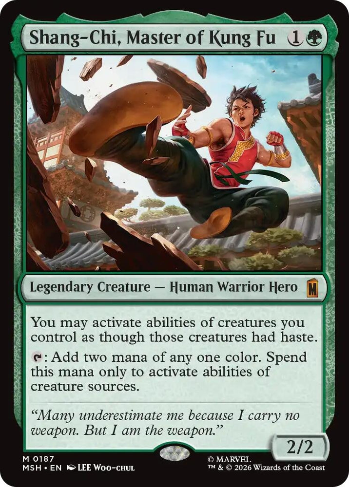 Image for Shang-Chi, Master of Kung Fu (187) (Marvel Super Heroes) - Magic: The Gathering