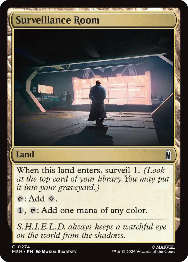 Image for Surveillance Room (274) (Marvel Super Heroes) - Magic: The Gathering