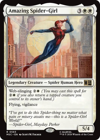 Image for Amazing Spider-Girl (583) (Commander: Marvel Super Heroes) - Magic: The Gathering