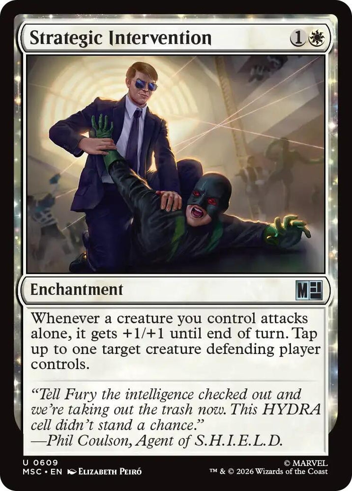 Image for Strategic Intervention (609) (Commander: Marvel Super Heroes) - Magic: The Gathering