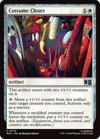Image for Costume Closet (770) (Commander: Marvel Super Heroes) - Magic: The Gathering