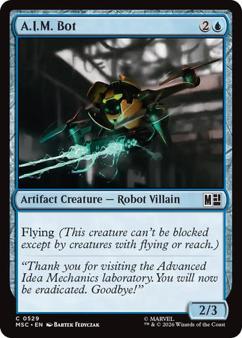 Image for A.I.M. Bot (529) (Commander: Marvel Super Heroes) - Magic: The Gathering