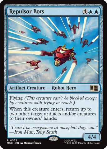 Image for Repulsor Bots (532) (Commander: Marvel Super Heroes) - Magic: The Gathering