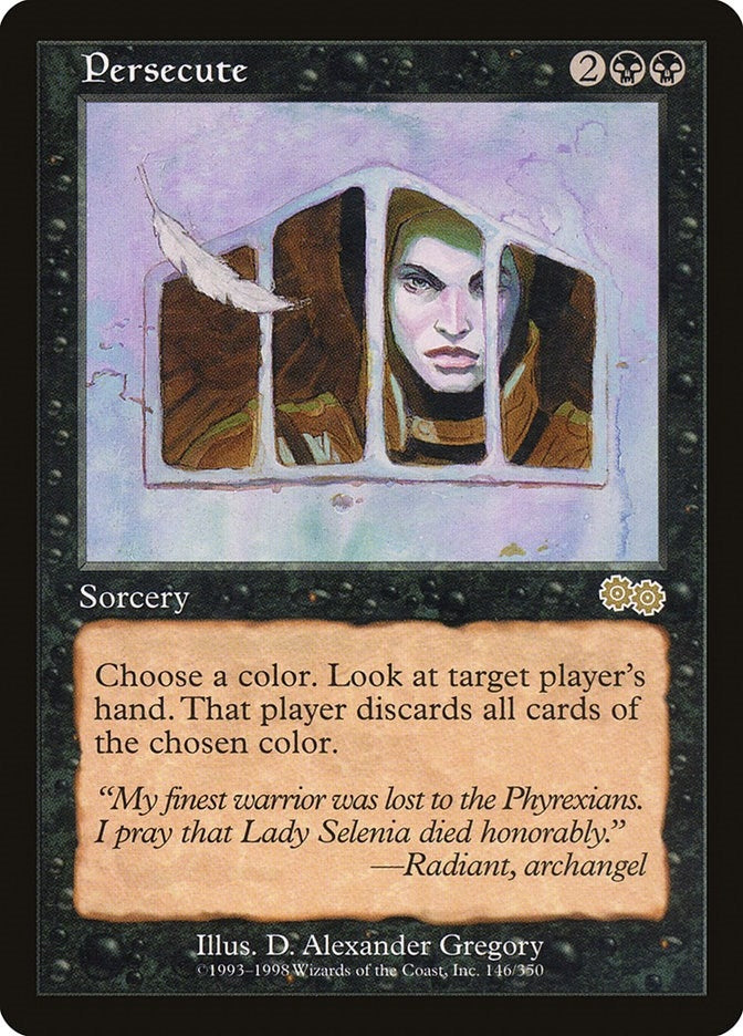 Image for Persecute (146) [Urza's Saga]
