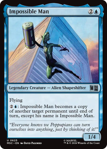 Image for Impossible Man (625) (Commander: Marvel Super Heroes) - Magic: The Gathering
