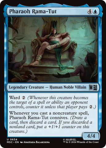 Image for Pharaoh Rama-Tut (634) (Commander: Marvel Super Heroes) - Magic: The Gathering