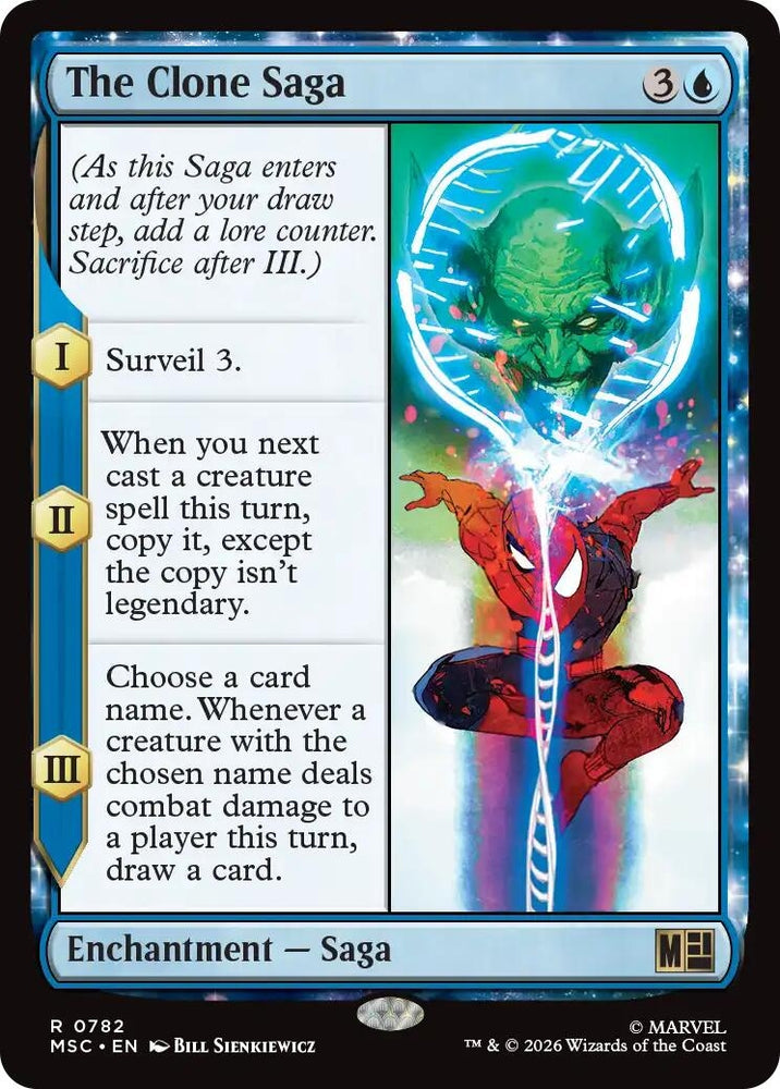 Image for The Clone Saga (782) (Commander: Marvel Super Heroes) - Magic: The Gathering