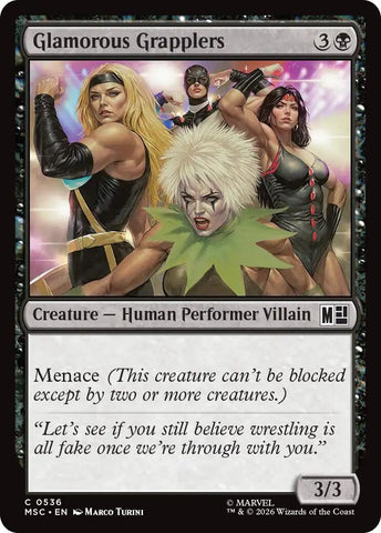 Image for Glamorous Grapplers (536) (Commander: Marvel Super Heroes) - Magic: The Gathering