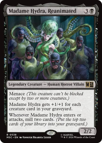 Image for Madame Hydra, Reanimated (538) (Commander: Marvel Super Heroes) - Magic: The Gathering
