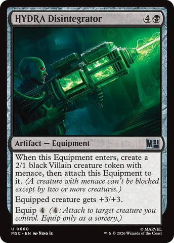 Image for HYDRA Disintegrator (660) (Commander: Marvel Super Heroes) - Magic: The Gathering