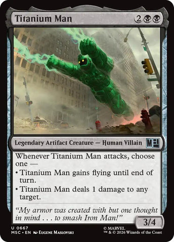 Image for Titanium Man (667) (Commander: Marvel Super Heroes) - Magic: The Gathering