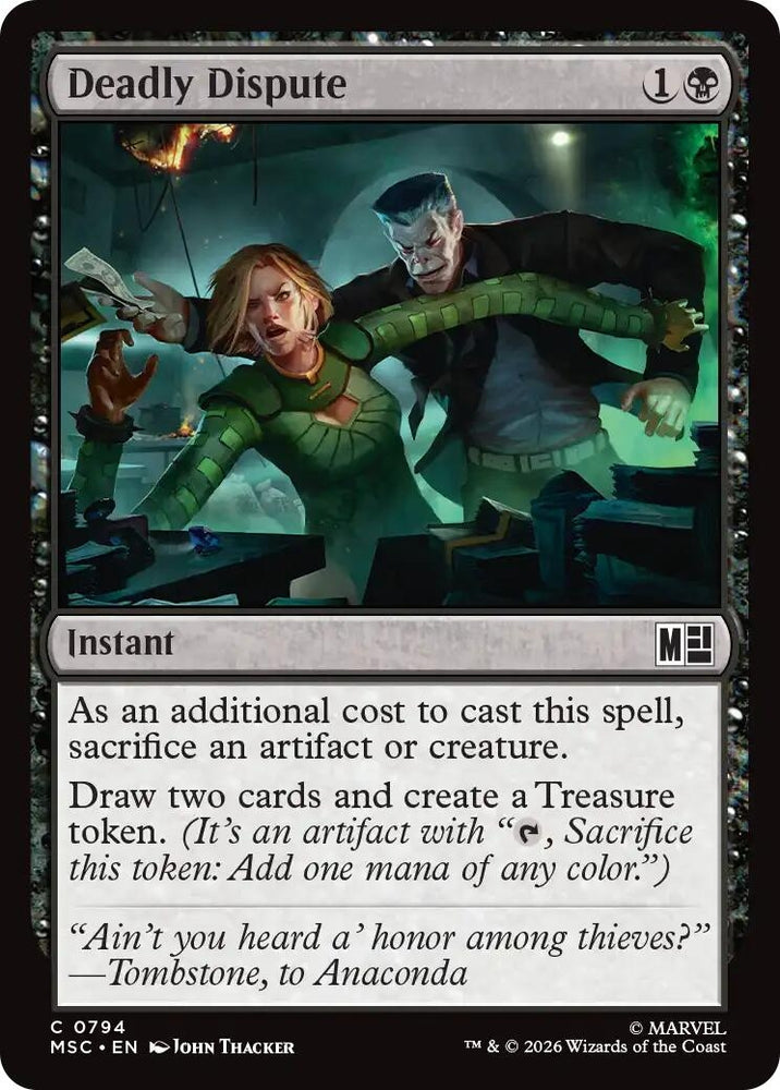 Image for Deadly Dispute (794) (Commander: Marvel Super Heroes) - Magic: The Gathering