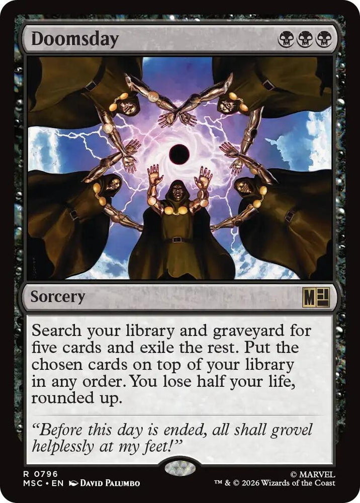 Image for Doomsday (796) (Commander: Marvel Super Heroes) - Magic: The Gathering