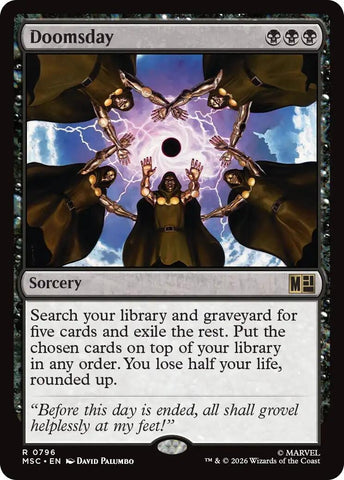 Image for Doomsday (796) (Commander: Marvel Super Heroes) - Magic: The Gathering