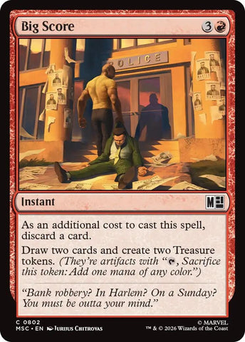 Image for Big Score (802) (Commander: Marvel Super Heroes) - Magic: The Gathering