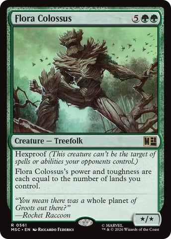 Image for Flora Colossus (561) (Commander: Marvel Super Heroes) - Magic: The Gathering