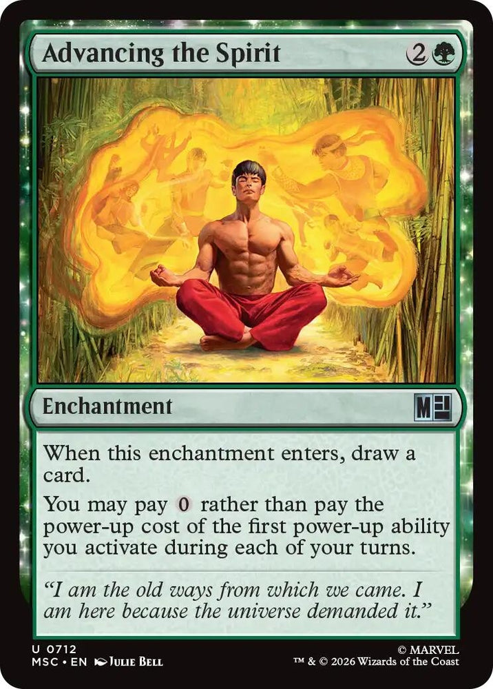 Image for Advancing the Spirit (712) (Commander: Marvel Super Heroes) - Magic: The Gathering