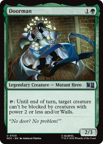 Image for Doorman (720) (Commander: Marvel Super Heroes) - Magic: The Gathering