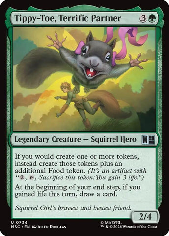 Image for Tippy-Toe, Terrific Partner (734) (Commander: Marvel Super Heroes) - Magic: The Gathering