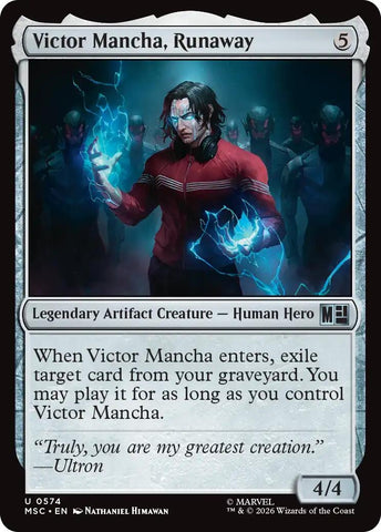 Image for Victor Mancha, Runaway (574) (Commander: Marvel Super Heroes) - Magic: The Gathering