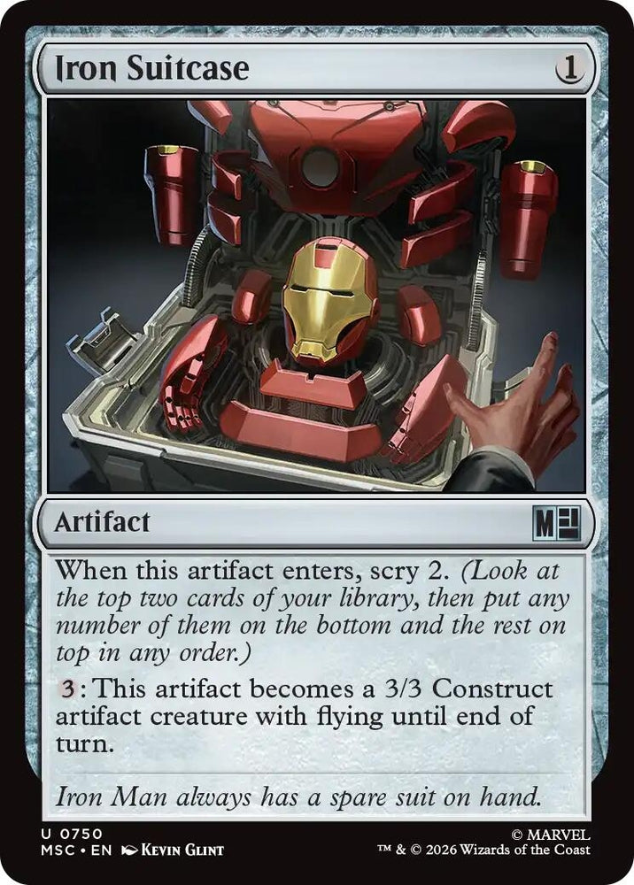 Image for Iron Suitcase (750) (Commander: Marvel Super Heroes) - Magic: The Gathering