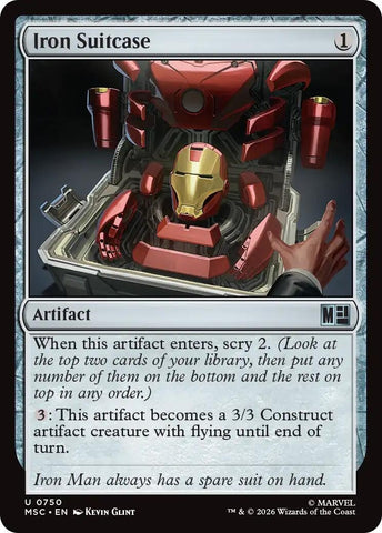 Image for Iron Suitcase (750) (Commander: Marvel Super Heroes) - Magic: The Gathering
