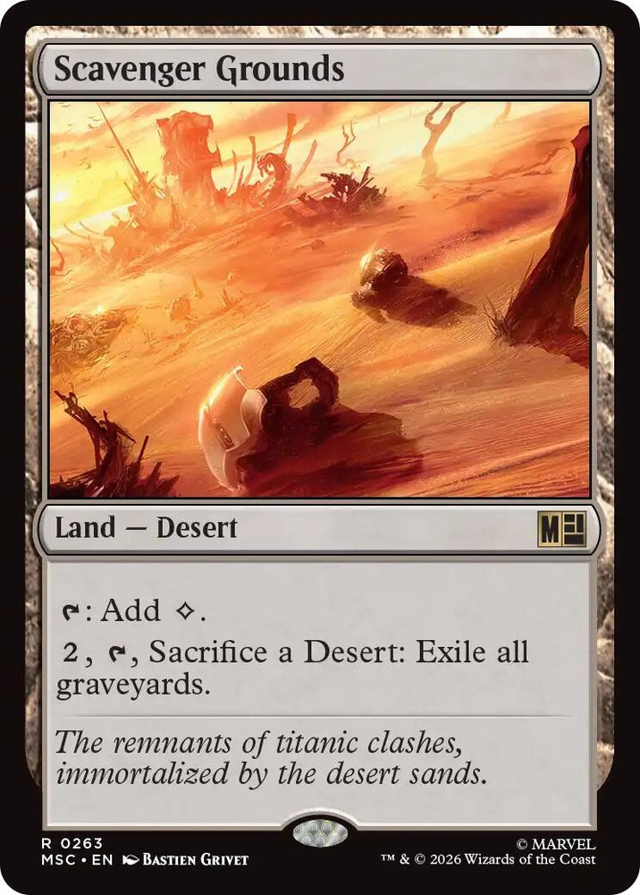 Image for Scavenger Grounds (263) (Commander: Marvel Super Heroes) - Magic: The Gathering