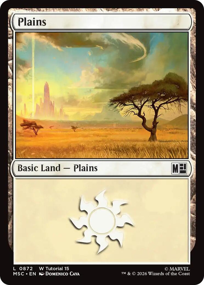 Image for Plains (0872) (872) (Commander: Marvel Super Heroes) - Magic: The Gathering