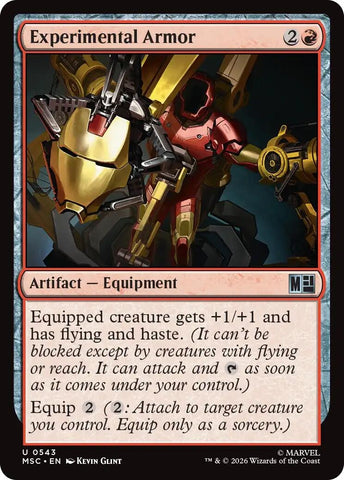 Image for Experimental Armor (543) (Commander: Marvel Super Heroes) - Magic: The Gathering