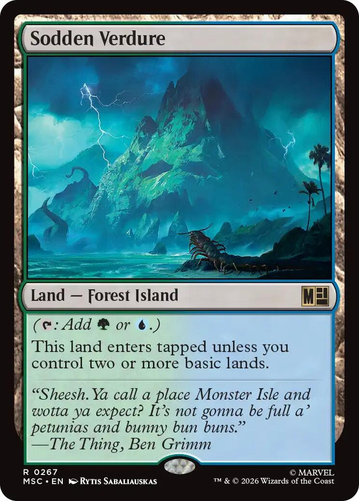 Image for Sodden Verdure (267) (Commander: Marvel Super Heroes) - Magic: The Gathering