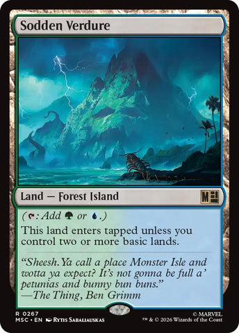 Image for Sodden Verdure (Surge Foil) (267) (Commander: Marvel Super Heroes) - Magic: The Gathering