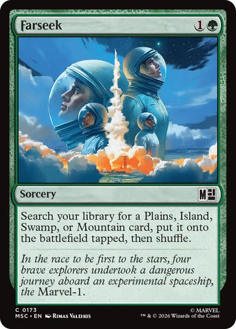 Image for Farseek (0173) (Surge Foil) (173) (Commander: Marvel Super Heroes) - Magic: The Gathering