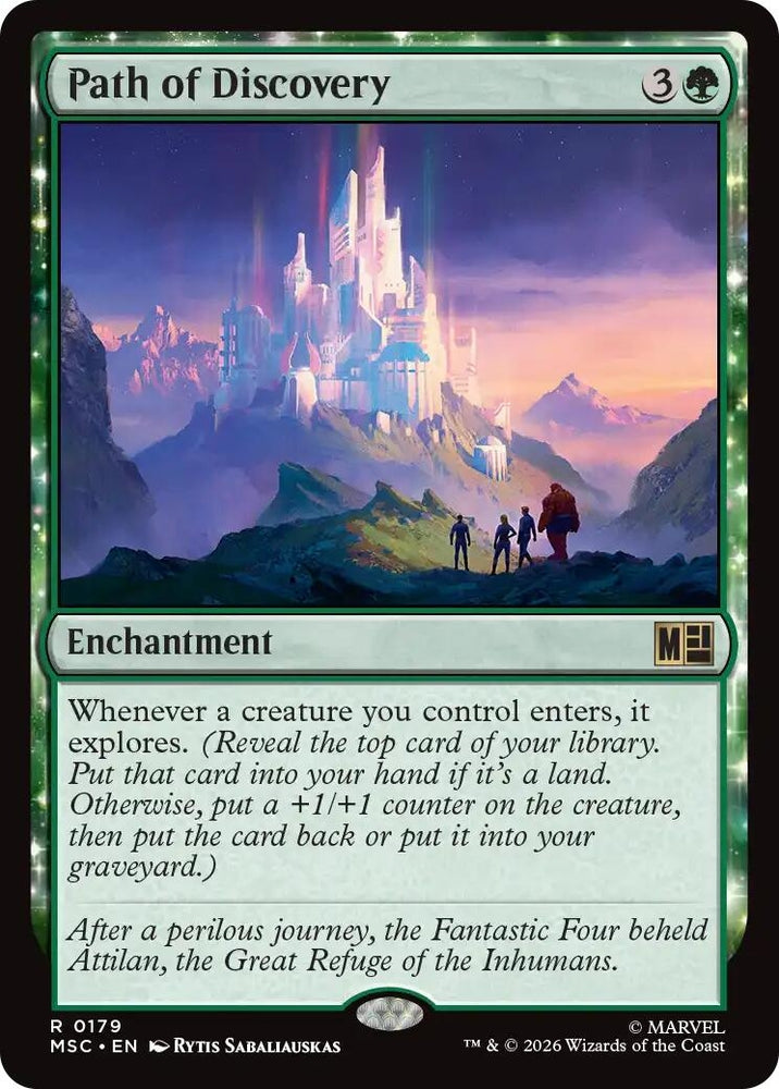 Image for Path of Discovery (179) (Commander: Marvel Super Heroes) - Magic: The Gathering