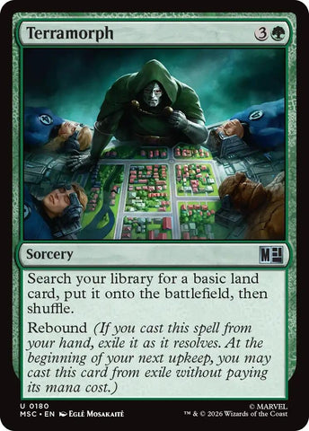 Image for Terramorph (Surge Foil) (180) (Commander: Marvel Super Heroes) - Magic: The Gathering