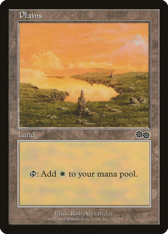 Image for Plains (334) (334) [Urza's Saga]