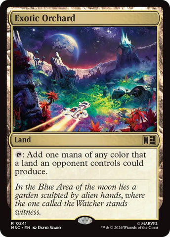 Image for Exotic Orchard (Surge Foil) (241) (Commander: Marvel Super Heroes) - Magic: The Gathering