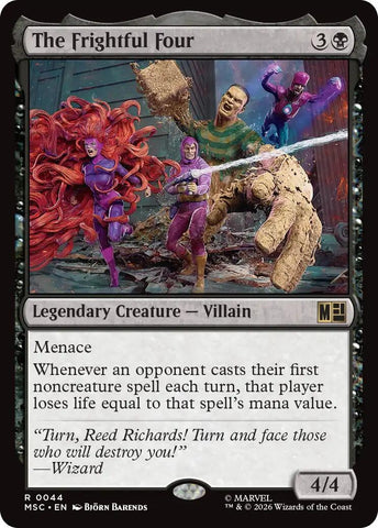 Image for The Frightful Four (Surge Foil) (44) (Commander: Marvel Super Heroes) - Magic: The Gathering