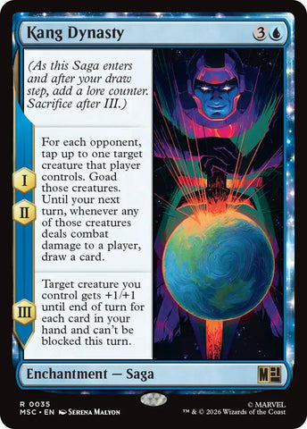 Image for Kang Dynasty (Surge Foil) (35) (Commander: Marvel Super Heroes) - Magic: The Gathering